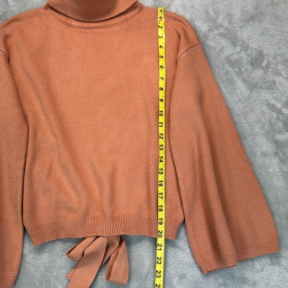 LPA Cybil Sweater Open Back Turtleneck in Dark Nude Size S from REVOLVE - Picture 6 of 7